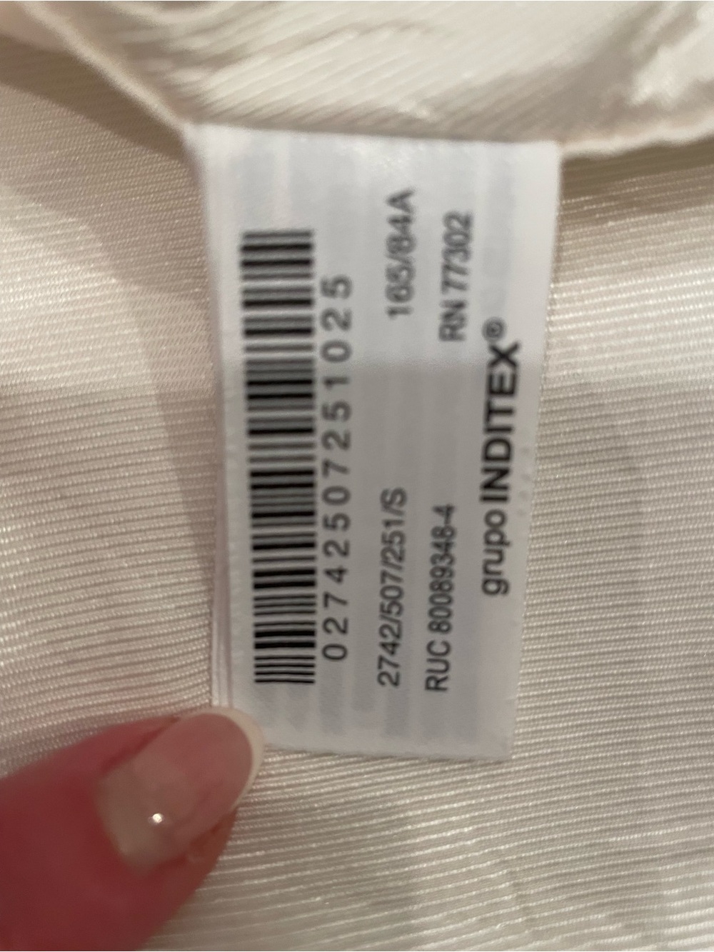 ZARA WHITE PANT SUIT SET SIZE SMALL - Picture 6 of 12